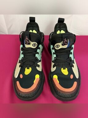 Adidas James Harden Volume 5 Colorful Ankle Support Tennis Shoes Men’s US 5